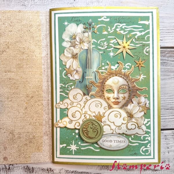 Paper Pack Maxi 8x8 Stamperia - Masquerade
