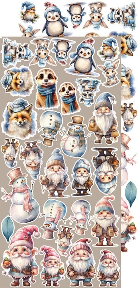 Paper Pack Extra Set I - Craft O Clock - Cozy Winterland