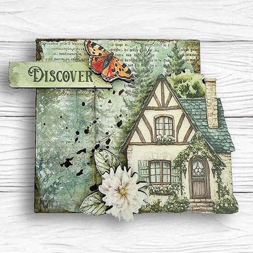Chipboard Die Cuts - Herbarium Silvae - Leaves