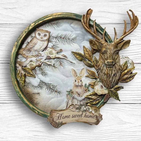 Silikonform A5 - Dear - The Owl´s House - Stamperia