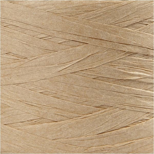 Pappersgarn - Sand - 100 m - Raffia