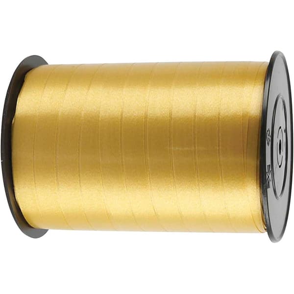 Presentsnöre - B: 10 mm - Guld -  Blank - 250 m