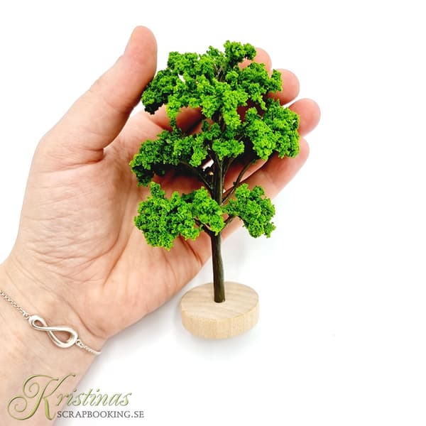 Miniatyr Träd - 11 cm - Grön