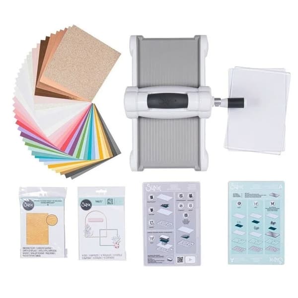 Sizzix Big Shot Starter Kit - White & Grey