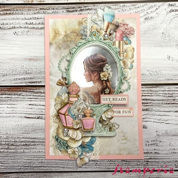 Paper Pack Maxi 8x8 Stamperia - Masquerade