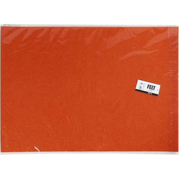 Hobbyfilt - 42x60 cm - Orange - 1 ark
