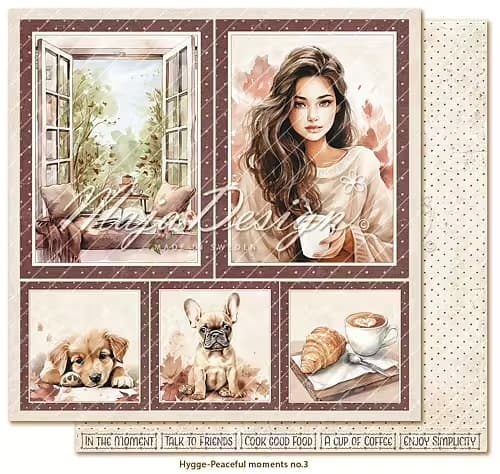 Paper Pack 6´x6´ Maja Design - Hygge - 33 ark