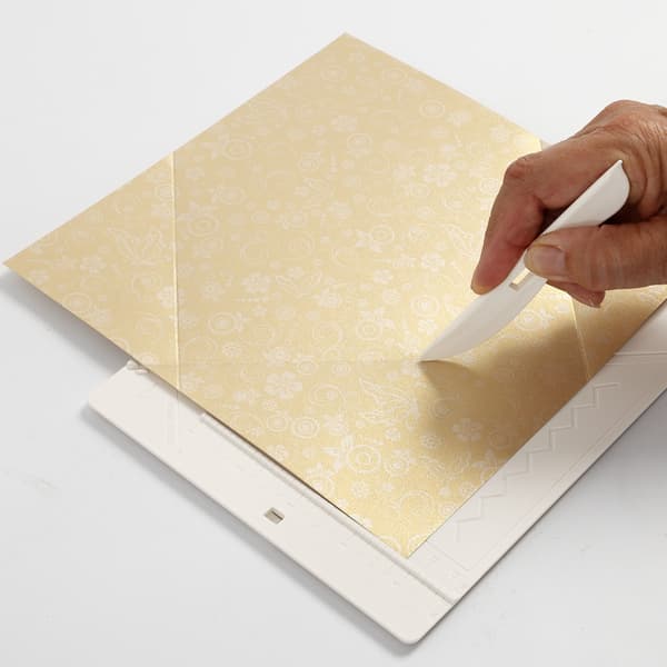 Mönstrade Papper A4 - Guld Swirl - 20 st