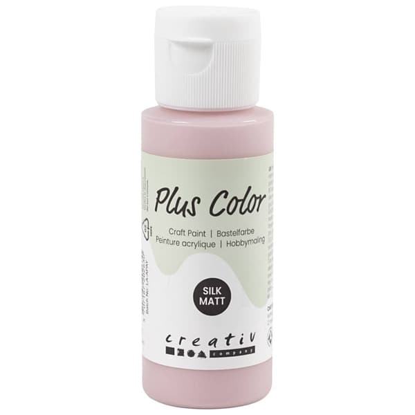 Akrylfärg Plus Color - Hobbyfärg 60 ml - Dusty Rose