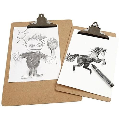 Clipboard Skrivplatta - A4 - MDF - 1 st