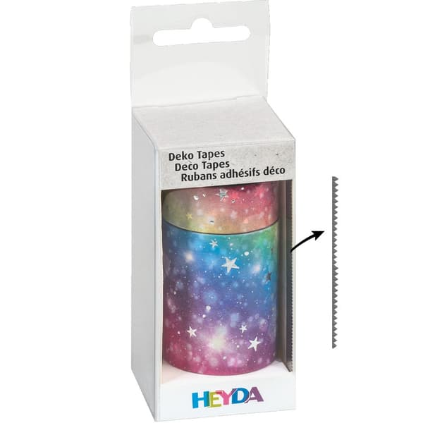 Dekorationstejp - Magic Rainbow - Heyda