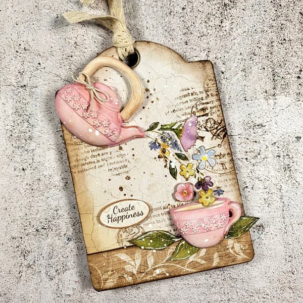 Die Cuts Stamperia - Welcome Home