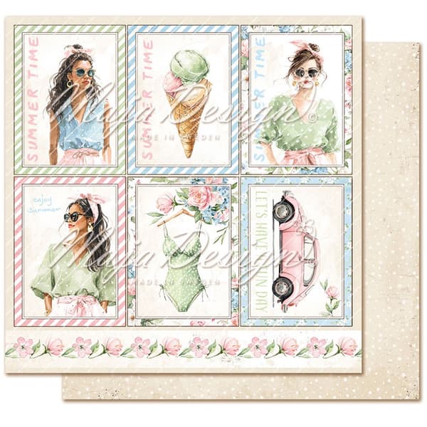 Paper Pack 6x6 Tum - Maja Design - Summer Feeling