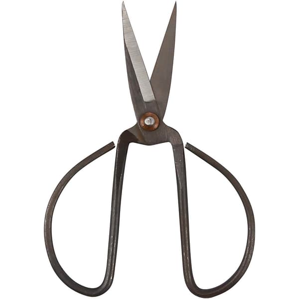 Järnsax - L: 15 cm - B: 8 cm - Svart