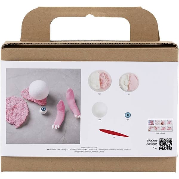 Mini DIY Kit Lera - Monster Sally - Ljusrosa