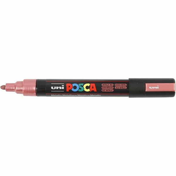 Posca Marker Medium Bullet PC-5M - Metallic red