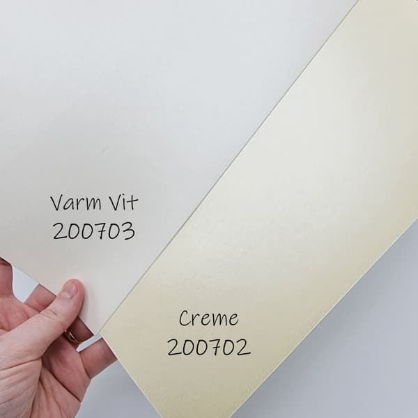 Pärlemo Papper A4 - Varm Vit - 20 ark - 220g