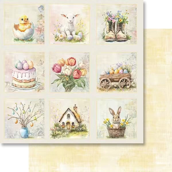 Paper Pad 8x8 - Hello Easter - Reprint