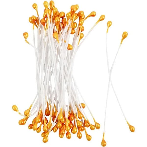 Pistiller 2 mm - Orange - 100 st