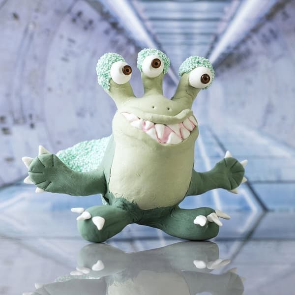 Mini DIY Kit Lera - Monster Lulu - Grön