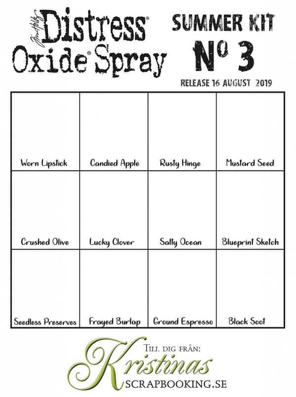 Distress Oxide Spray - Tim Holtz - Mustard Seed