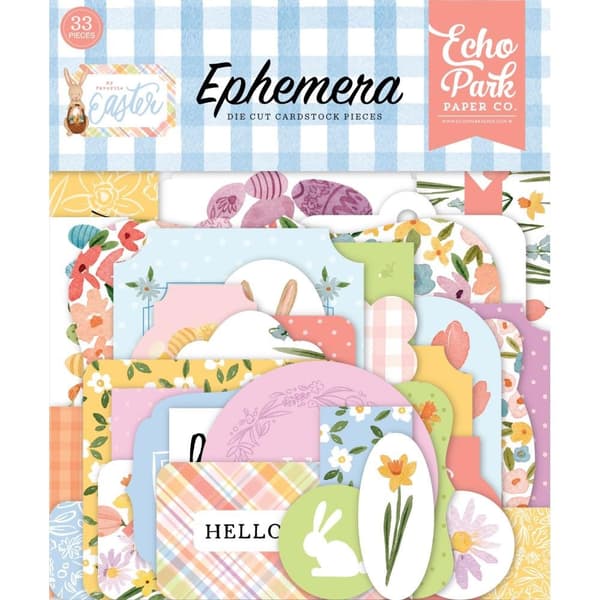 Die Cuts Echo Park - My Favorite Easter - Ephemera