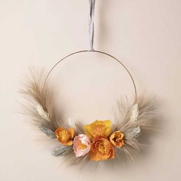 Kräppapper 25x60 cm - 4 Ark - Ljusrosa