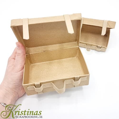 Resväskor Pappaskar - Största mått: 10 - 14 cm - Kvist - 2 st