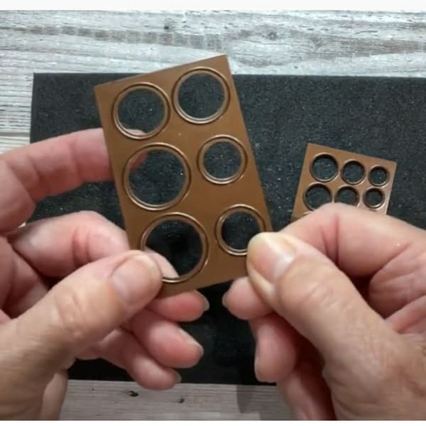 Dies Woodware - For Big Bubble Stamps