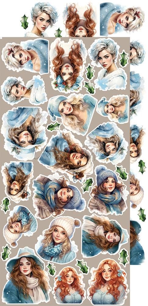 Paper Pack Extra Set Mix - Craft O Clock - Cozy Winterland