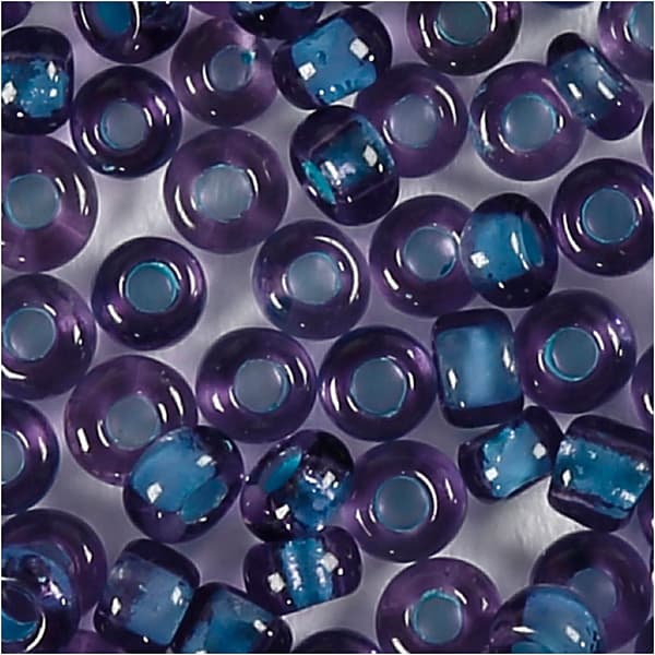 Seed Beads - 1,7 mm - Mörblå - 25 gram
