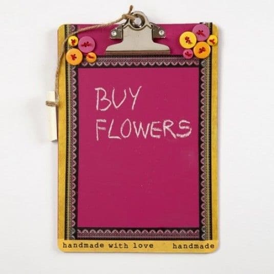 Clipboard Skrivplatta - A5 - MDF - 1 st