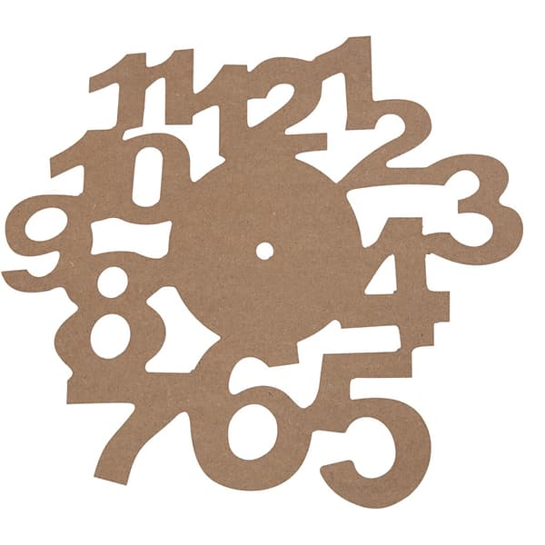Urtavla - dia. 30 cm - MDF - Tjocklek 3 mm