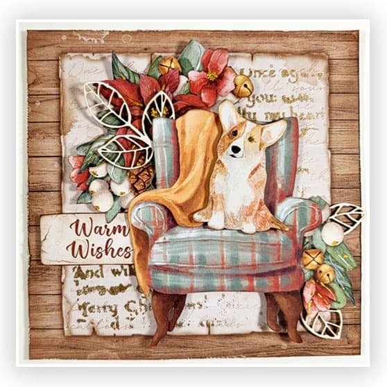 Die Cuts Stamperia Chipboard - All Around Christmas - 55 st