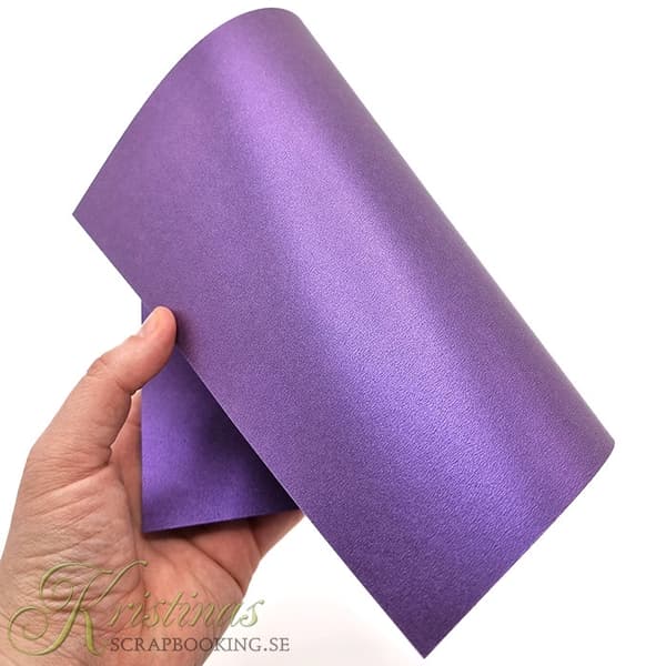Pärlemo Papper A4 - Lila - 20 ark - 220g