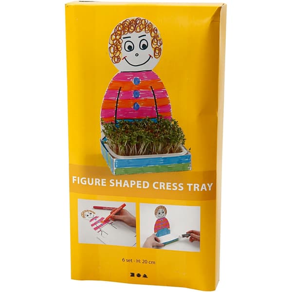 Krasselådor - H: 20 cm - kropp - 6 set