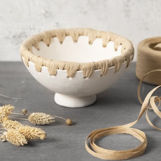 Pappersgarn - Sand - 100 m - Raffia