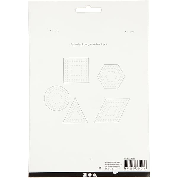 Broderifigurer - Geometriska Former - 20 st