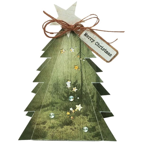 Julpyssel Kit - DIY Presentaskar 12 st - Winter Wonderland - Studio Light