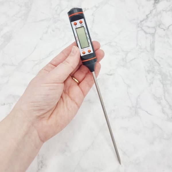 Digital Termometer Med LCD-Display - Inkl Batteri