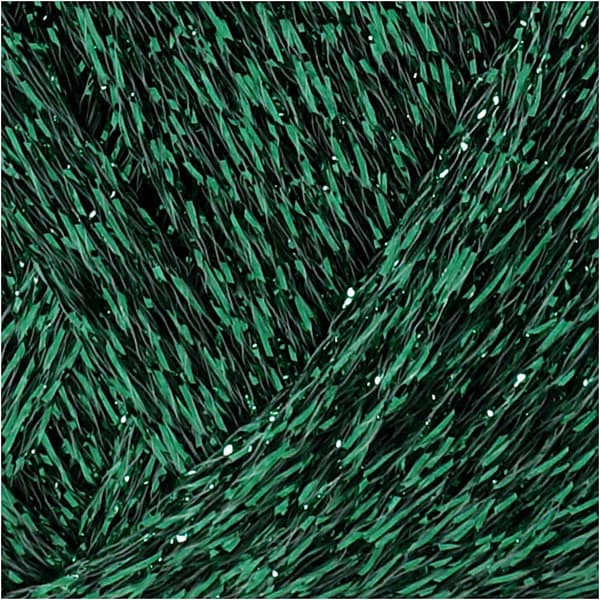 Lurex Glittergarn - Grön - 160 m - 25 g