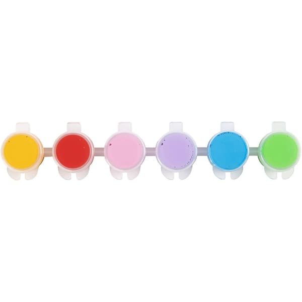 Plus Color Hobbyfärg - Basfärger 6×5 ml