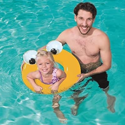 Badleksaker Bestway - Simring med ögon - 61 cm