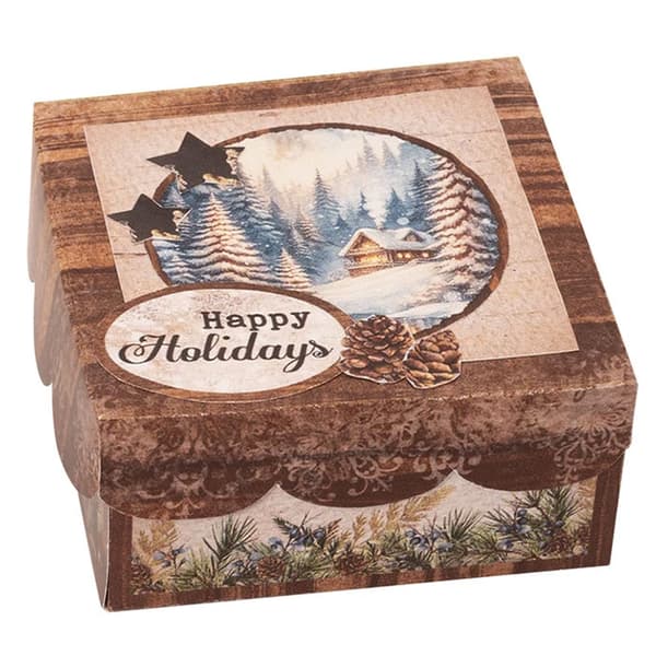 Julpyssel Kit - DIY Presentaskar 12 st - Winter Wonderland - Studio Light