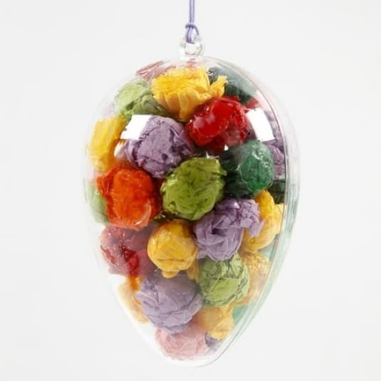 Plastägg - H: 9 cm - 5 set
