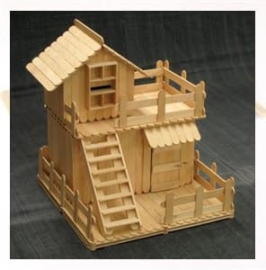 Glasspinnar - Mini - L: 5,5 cm - B: 6 mm - 400 st