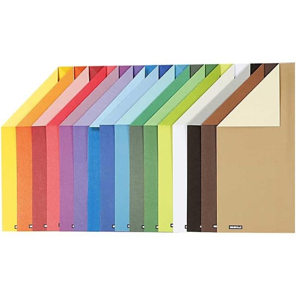 Färgat Papper A4 - 100 gr - 16 ark