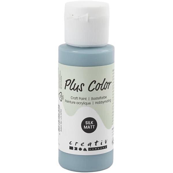 Akrylfärg Plus Color - Hobbyfärg 60 ml - Dusty Blue