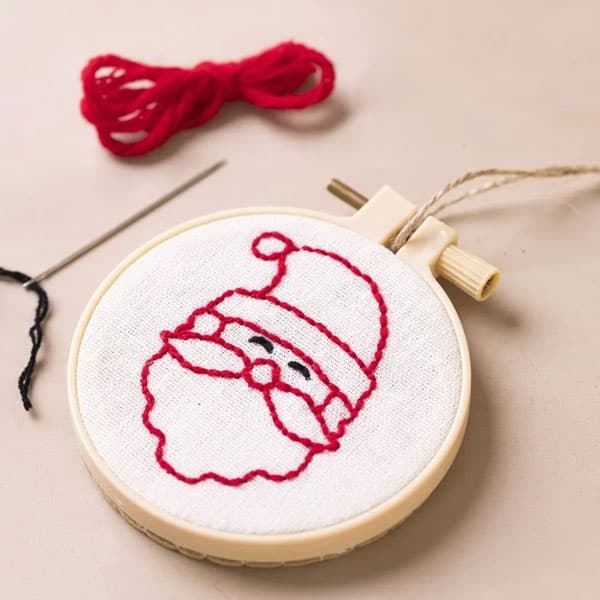 Mini DIY Kit - Brodera en Jultomte - Julpyssel