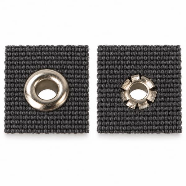 Öljetter - Hål ca 4 mm - Dia 7,5 mm - Silver - 100 st